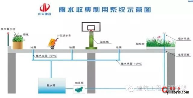 地下室顶板设置雨水收集系统